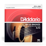 D'Addario Acoustic 80/20 Guitar Med