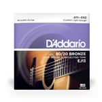 D'Addario Acoustic 80/20 Guitar Cust Lite