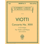 Concerto No. 23 in G Major for Violin & Piano - Viotti