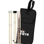 Vic Firth Education Pack 1 - Stick/Mallet Set w/Bag