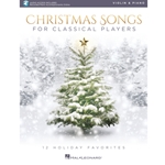 Christmas Songs for Classical Players for Violin & Piano