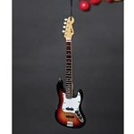 Fender Jazz Bass 6" Holiday Ornament