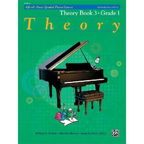 cuadrado Redada embotellamiento Ward-Brodt Music - Alfred's Basic Graded Piano Course: Lesson Book 3 -  Grade 1