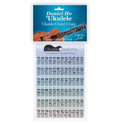 Daniel Ho 144 Essential Ukulele Chords Chart