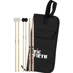 Vic Firth Education Pack 1 - Stick/Mallet Set w/Bag