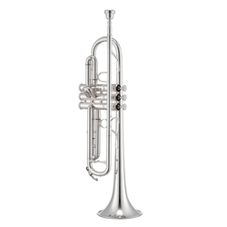 Jupiter Silver Plated Reverse Lead Pipe Trumpet