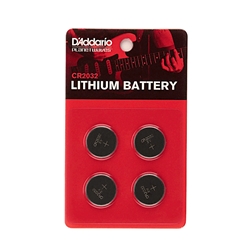 D'Addario Lithium Battery 4 Pack