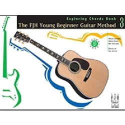 Young Beginner Guitar 3 Chords Exploring