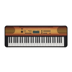 Yamaha PSRE360MA  61 Key Portable Keyboard - Maple