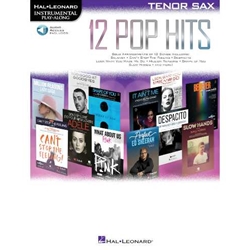 12 Pop Hits for Tenor Sax