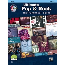 Ultimate Pop & Rock Instrumental Solos for Strings - Violin Lv 2-3