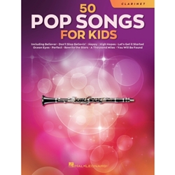 50 Pop Songs for Kids - Clarinet