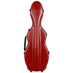 Tonareli PC Titanium Shaped Violin Case Maroon