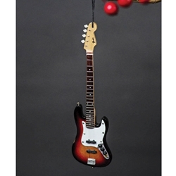 Fender Jazz Bass 6" Holiday Ornament