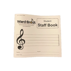 Student Staff Book - Ward-Brodt Manuscript 6 Stave
